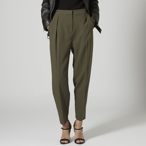 Cfan Pants - NWT Wool Silk Lined High Waist Trousers